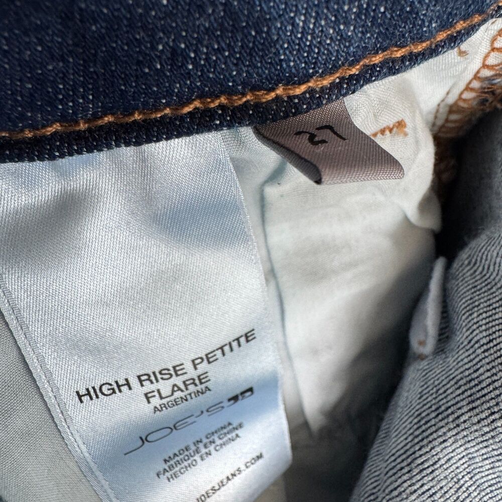 Joe's Jeans Argentina High Rise Petite Flare Jean - Women's 27 - New w Tags - Picture 6 of 7